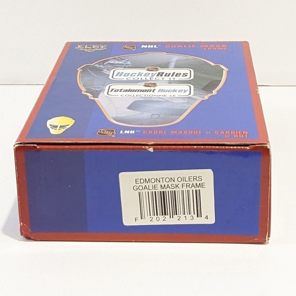 NHL Edmonton Oilers goalie mask frame - Picture 4 of 9